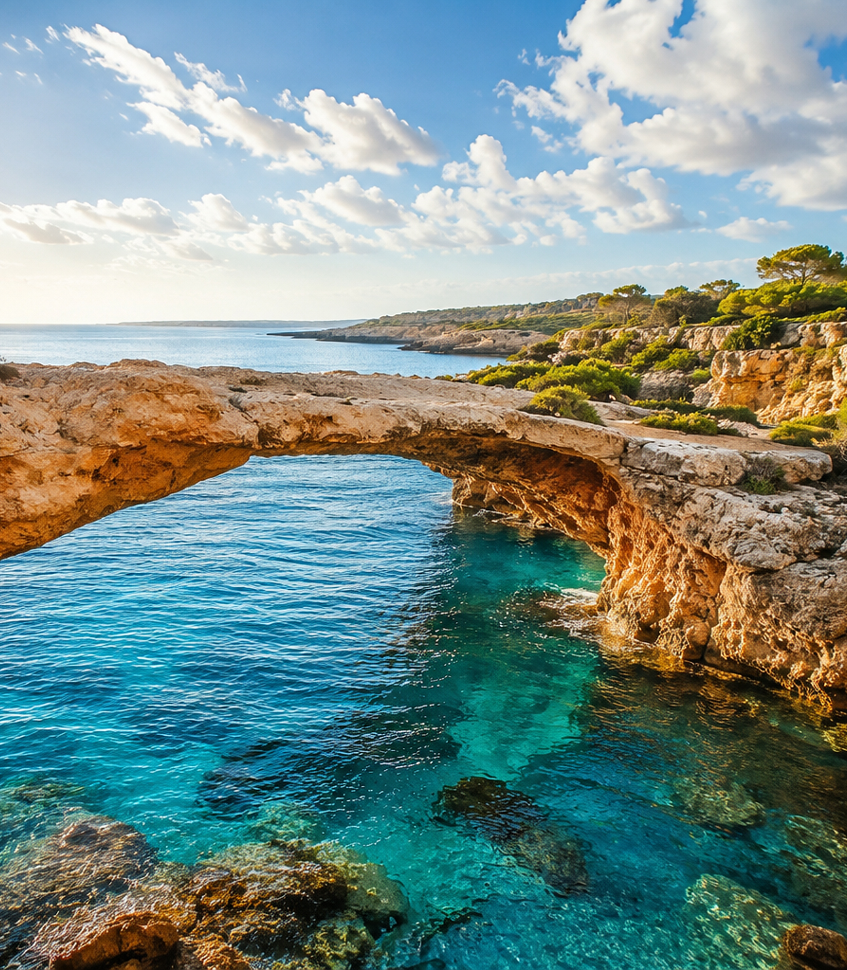Pont natural d'Es Caló Blanc | Mallorca Design Villa